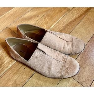 Cliff Dweller by Cydwoq Beige Slip-Ons 38